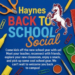 Back to School Social